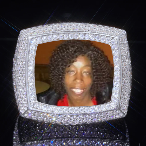 3D CUSTOM PICTURE ICED RING