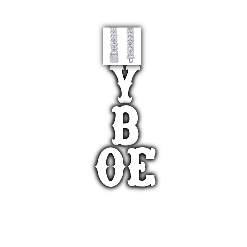 Custom Letters Freibeuter Font Necklace