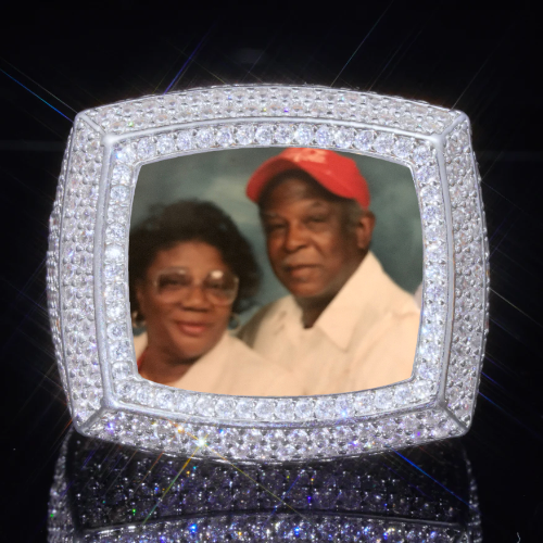 3D CUSTOM PICTURE ICED RING