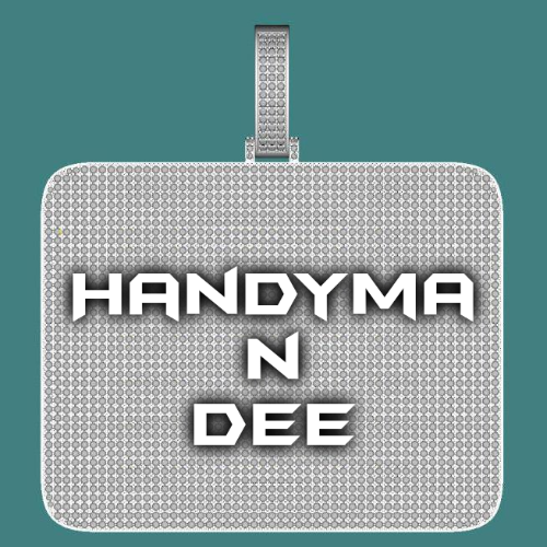 CUSTOM LETTER NECKLACE 3D BIG SQUARE