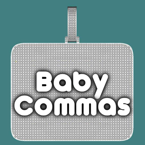 CUSTOM LETTER NECKLACE 3D BIG SQUARE