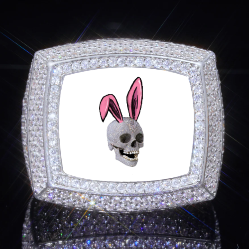 3D CUSTOM PICTURE ICED RING