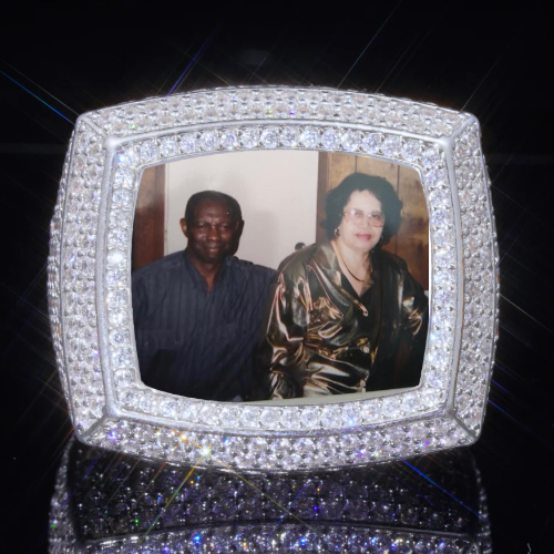 3D CUSTOM PICTURE ICED RING
