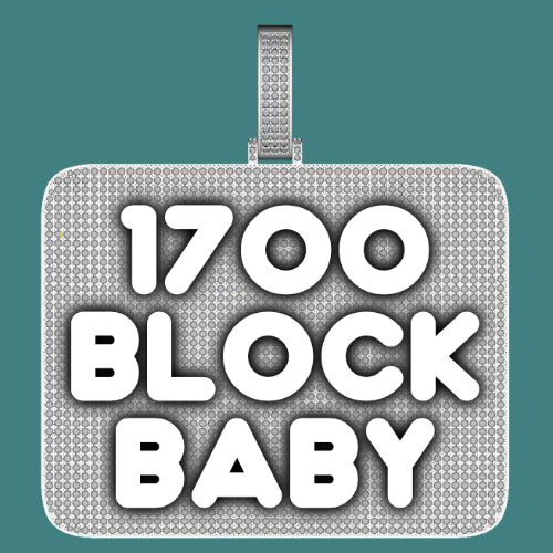 CUSTOM LETTER NECKLACE 3D BIG SQUARE