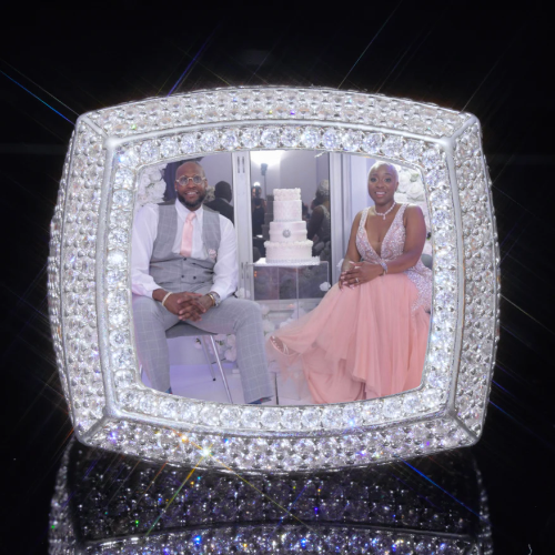 3D CUSTOM PICTURE ICED RING