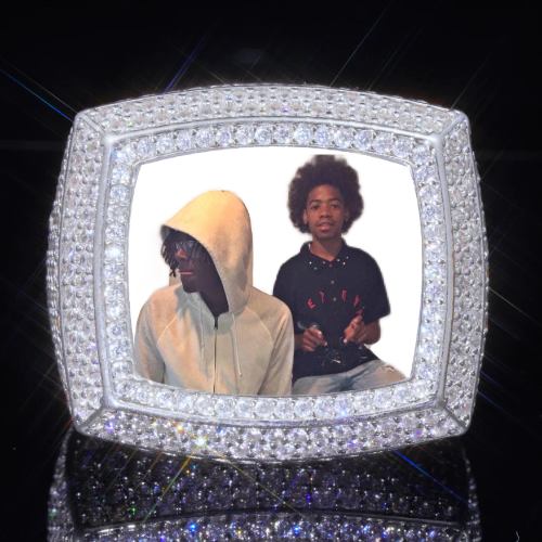 3D CUSTOM PICTURE ICED RING