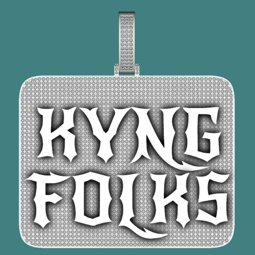 CUSTOM LETTER NECKLACE 3D BIG SQUARE