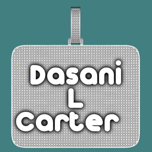 CUSTOM LETTER NECKLACE 3D BIG SQUARE