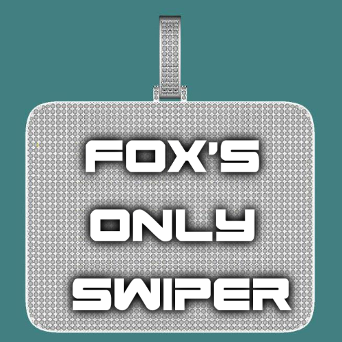 CUSTOM LETTER NECKLACE 3D BIG SQUARE