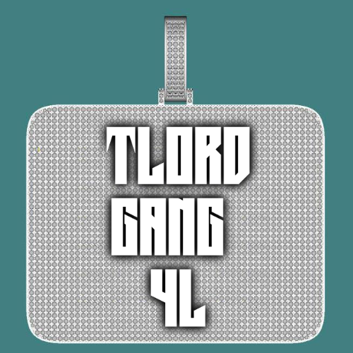 CUSTOM LETTER NECKLACE 3D BIG SQUARE