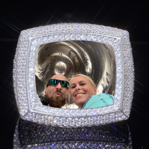 3D CUSTOM PICTURE ICED RING
