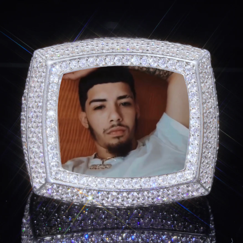 3D CUSTOM PICTURE ICED RING