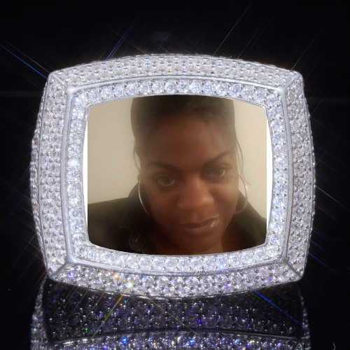 3D CUSTOM PICTURE ICED RING