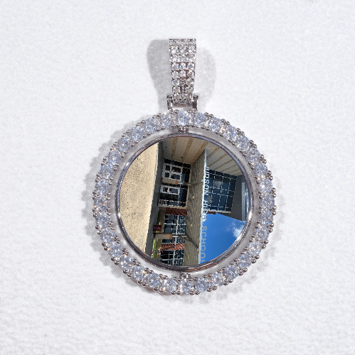 3D Spinning 2-Faced Custom Picture Pendant