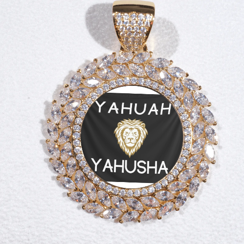 Large 3D Wheat Ear Custom Picture Pendant