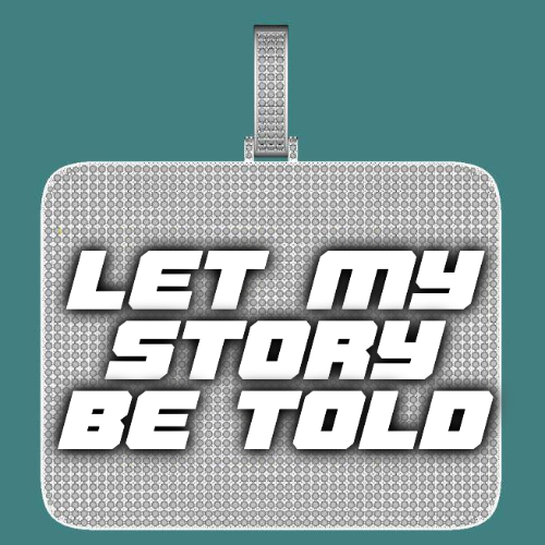 CUSTOM LETTER NECKLACE 3D BIG SQUARE