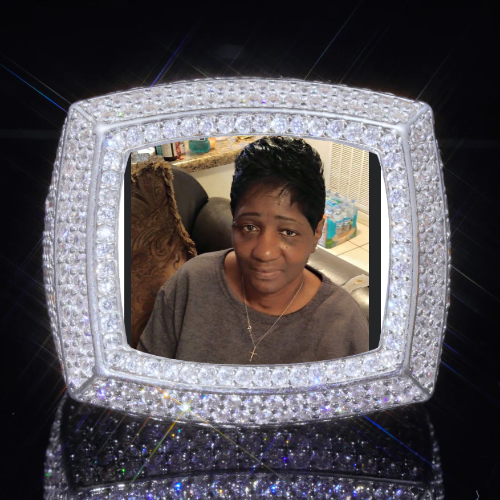 3D CUSTOM PICTURE ICED RING