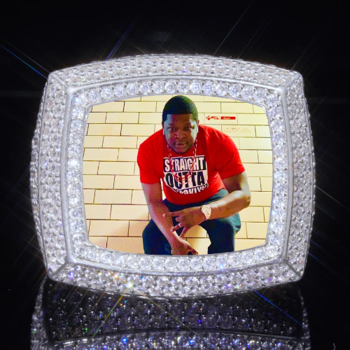 3D CUSTOM PICTURE ICED RING