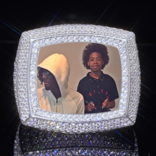 3D CUSTOM PICTURE ICED RING