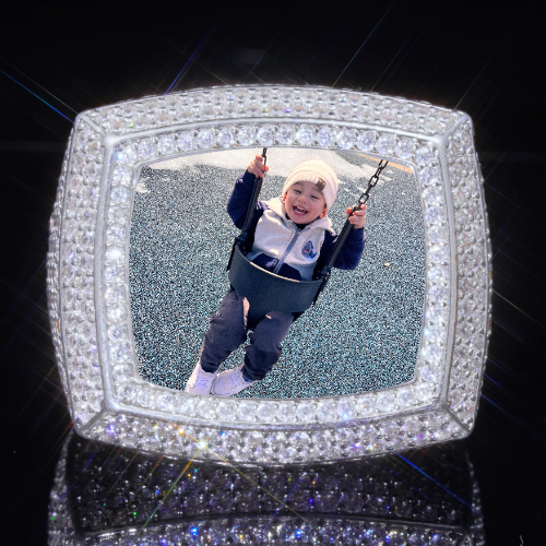 3D CUSTOM PICTURE ICED RING