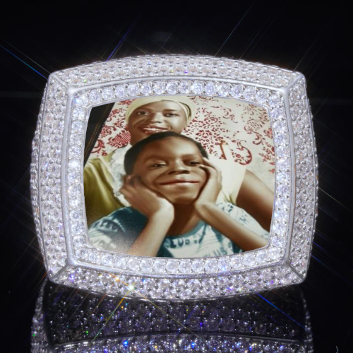 3D CUSTOM PICTURE ICED RING