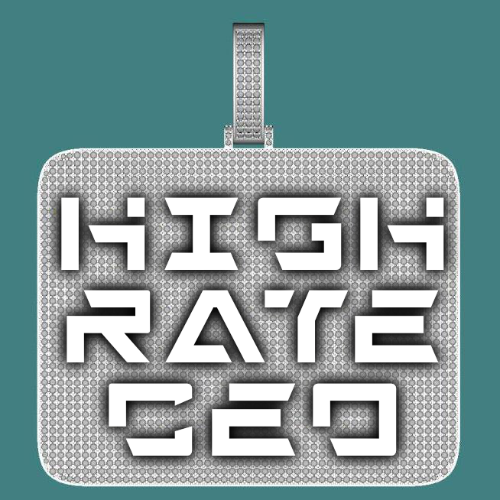 CUSTOM LETTER NECKLACE 3D BIG SQUARE