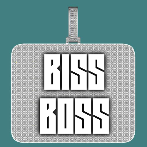 CUSTOM LETTER NECKLACE 3D BIG SQUARE