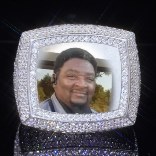 3D CUSTOM PICTURE ICED RING