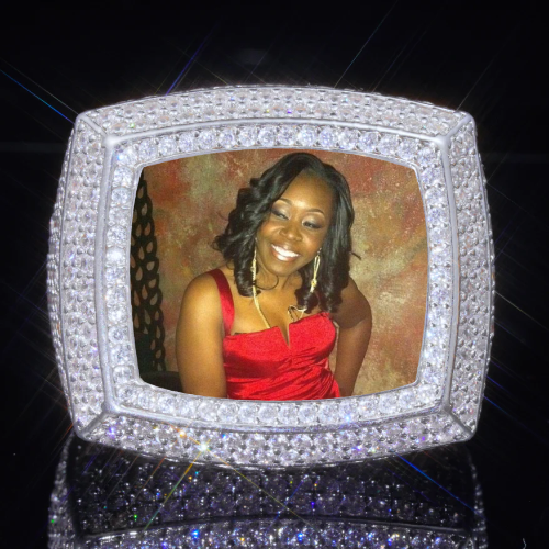 3D CUSTOM PICTURE ICED RING