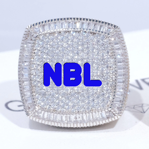 CUSTOM LETTER 3D ICED RING