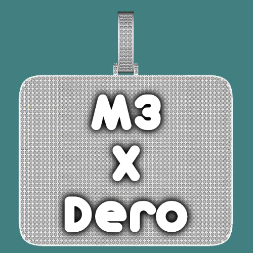 CUSTOM LETTER NECKLACE 3D BIG SQUARE