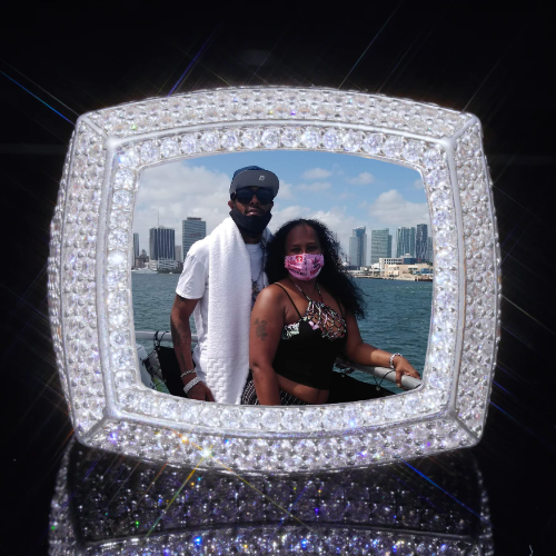 3D CUSTOM PICTURE ICED RING