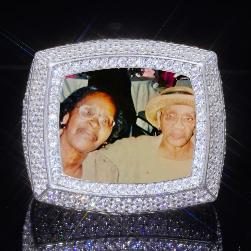 3D CUSTOM PICTURE ICED RING
