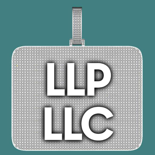 CUSTOM LETTER NECKLACE 3D BIG SQUARE