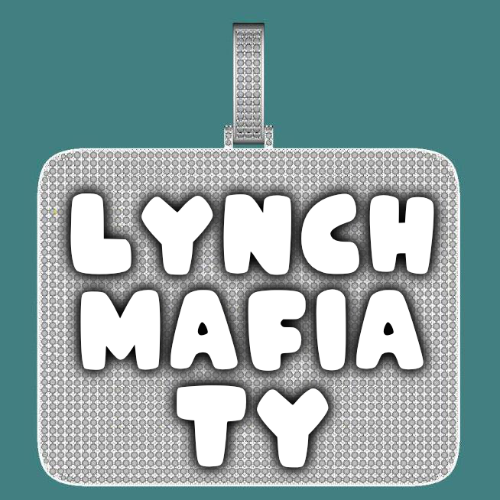 CUSTOM LETTER NECKLACE 3D BIG SQUARE