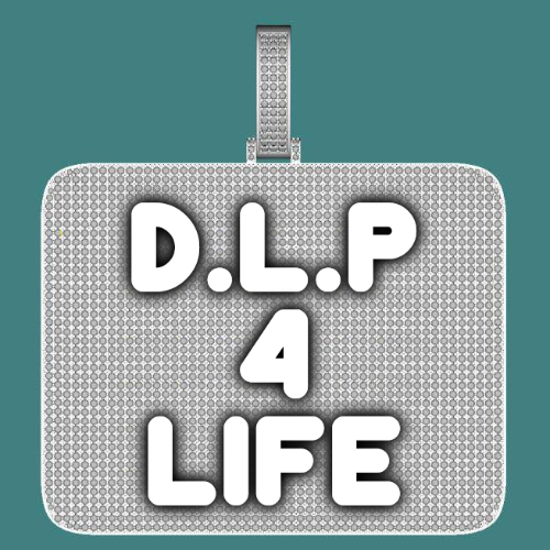 CUSTOM LETTER NECKLACE 3D BIG SQUARE