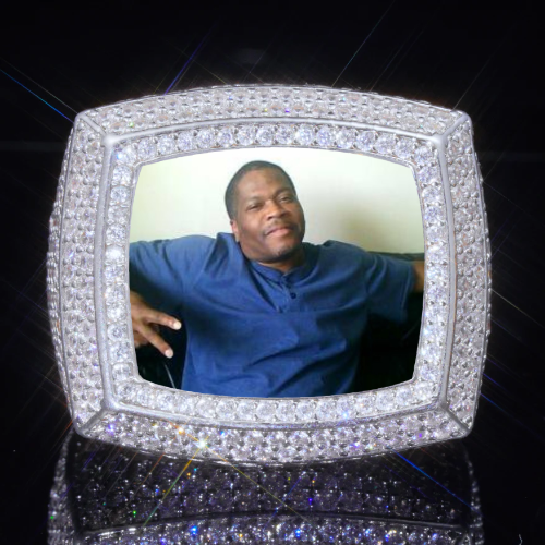 3D CUSTOM PICTURE ICED RING