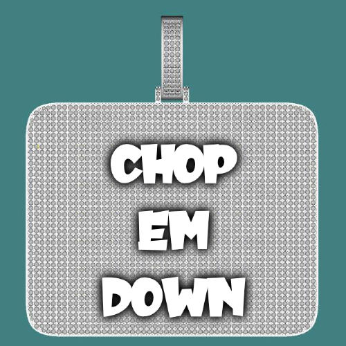 CUSTOM LETTER NECKLACE 3D BIG SQUARE