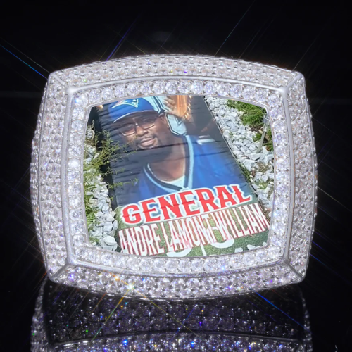 3D CUSTOM PICTURE ICED RING