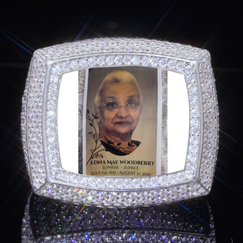 3D CUSTOM PICTURE ICED RING