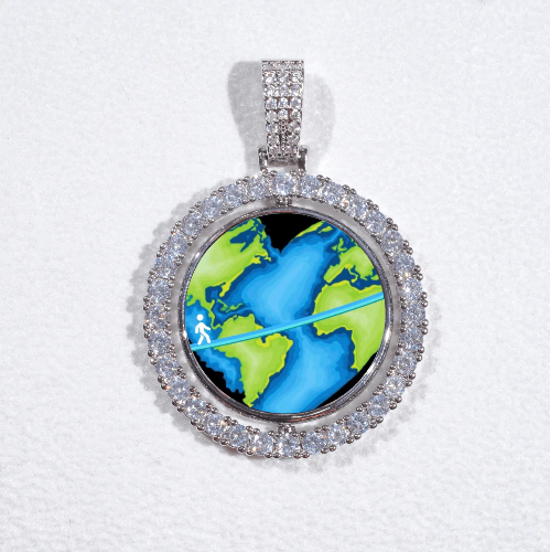 3D Spinning 2-Faced Custom Picture Pendant