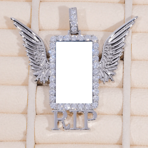 RIP WING 3D CUSTOM PICTURE PENDANT