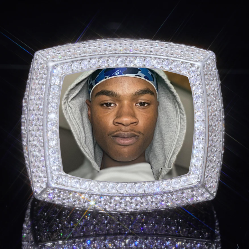 3D CUSTOM PICTURE ICED RING