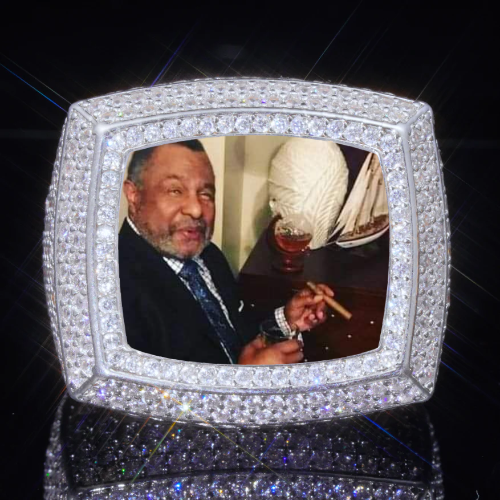 3D CUSTOM PICTURE ICED RING