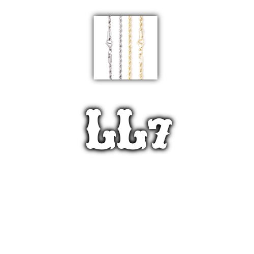 Custom Letters Freibeuter Font Necklace
