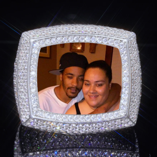 3D CUSTOM PICTURE ICED RING
