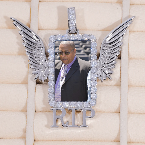 RIP WING 3D CUSTOM PICTURE PENDANT