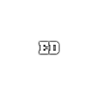 Custom Letters Two Layer Glow In The Dark Necklace
