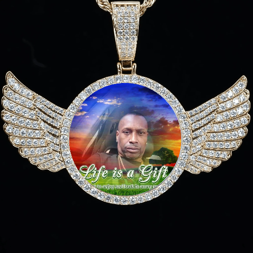 CUSTOM PICTURE PENDANT STYLE-4
