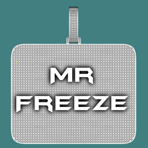 CUSTOM LETTER NECKLACE 3D BIG SQUARE